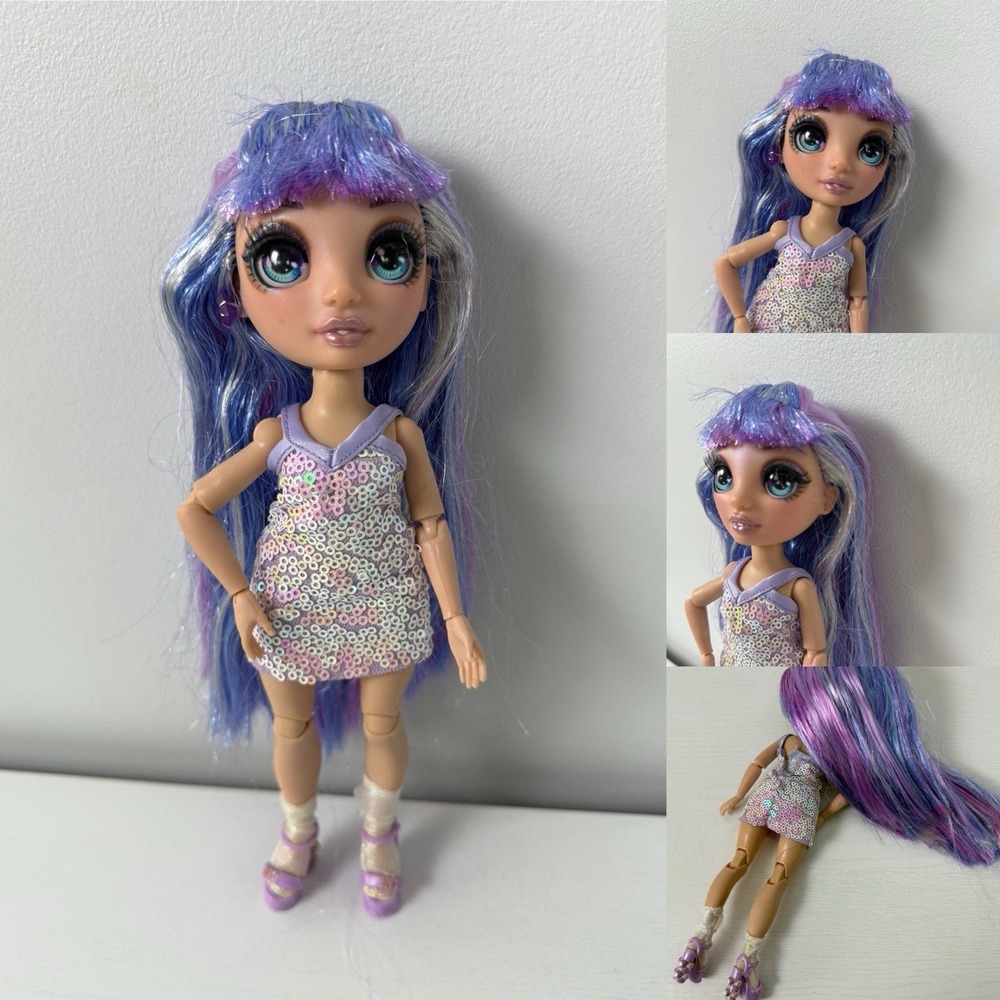 Rainbow High Violet Willow 11" Fashion Doll with‎ Sparkle Dress and Heels 2019